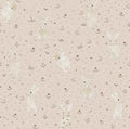 Bunny Field Pink Dreamland Wallpaper by Rebel Walls