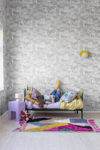 R18091 Dream Town Graphite Dreamland Wallpaper by Rebel Walls
