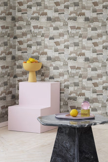 R18093 Dream Town Sand Dreamland Wallpaper by Rebel Walls