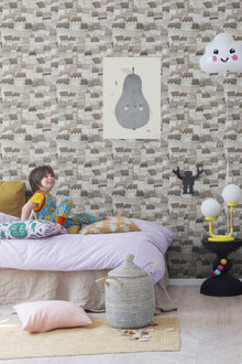 R18093 Dream Town Sand Dreamland Wallpaper by Rebel Walls