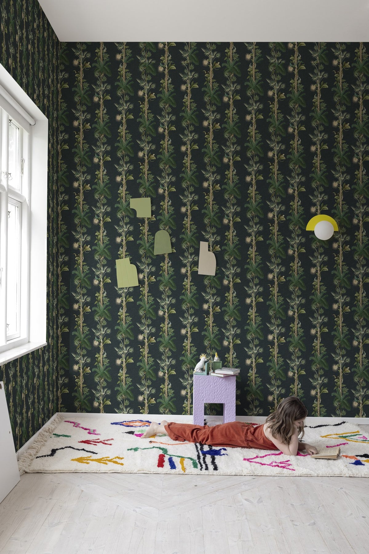 R18102 Monkey Island Night Dreamland Wallpaper by Rebel Walls