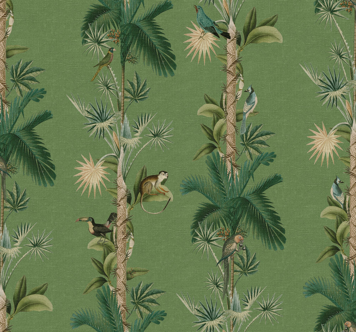 R18103 Monkey Island Tropical Dreamland Wallpaper by Rebel Walls