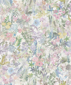 R18122 Poppy Meadow Pastel Dreamland Wallpaper by Rebel Walls