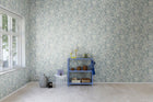 R18123 Poppy Meadow Sky Dreamland Wallpaper by Rebel Walls