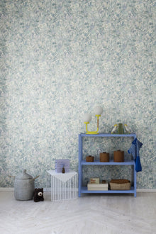 R18123 Poppy Meadow Sky Dreamland Wallpaper by Rebel Walls