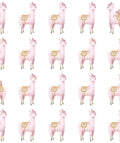 Alpaca Rebel Pink Dreamland Wallpaper by Rebel Walls