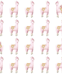 R18131 Alpaca Rebel Pink Dreamland Wallpaper by Rebel Walls