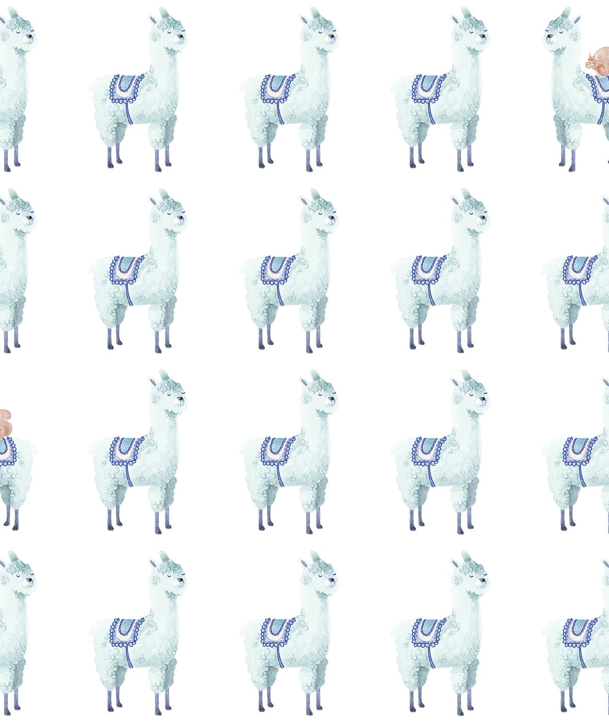 R18132 Alpaca Rebel Sky Dreamland Wallpaper by Rebel Walls