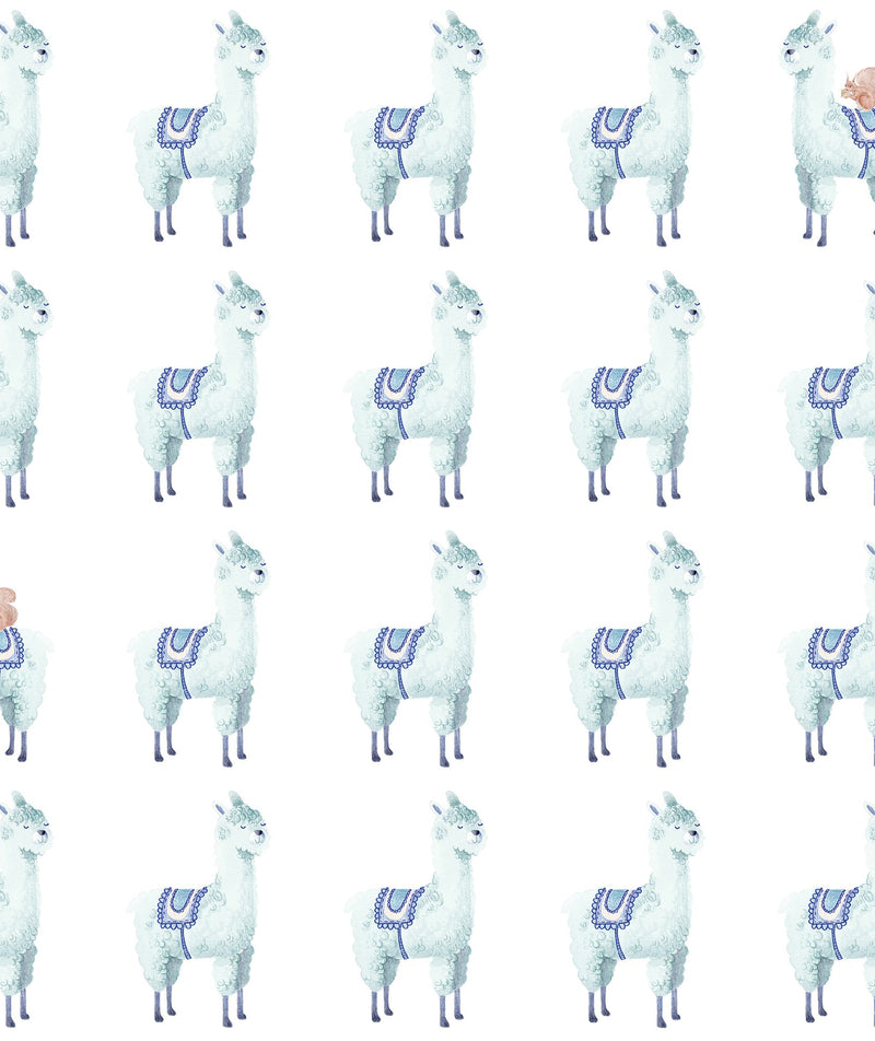 R18132 Alpaca Rebel Sky Dreamland Wallpaper by Rebel Walls