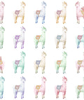 Alpaca Rebel Rainbow Dreamland Wallpaper by Rebel Walls