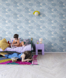 R18142 Happy Clouds Sky Dreamland Wallpaper by Rebel Walls