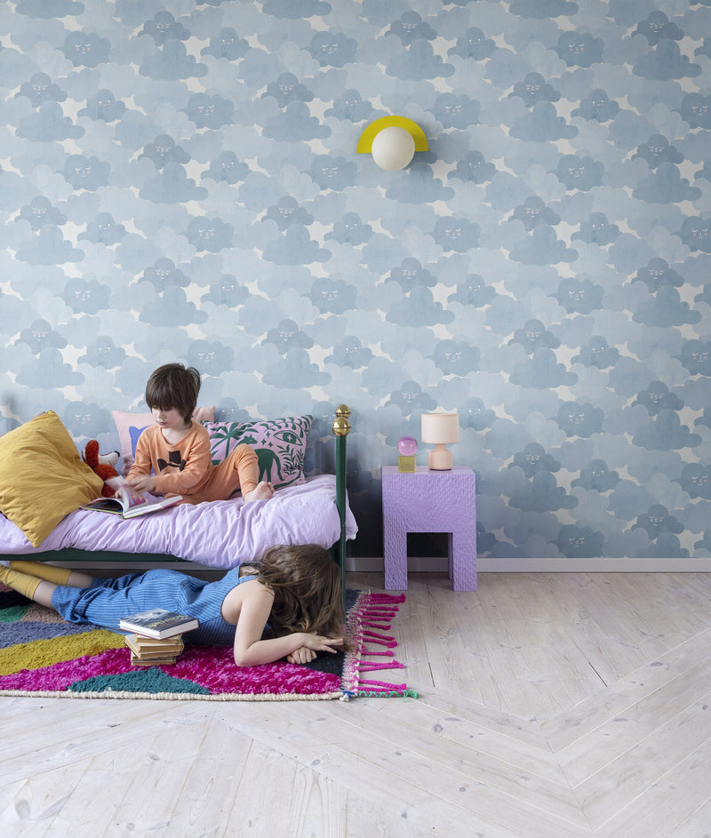 R18142 Happy Clouds Sky Dreamland Wallpaper by Rebel Walls