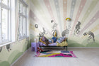 R18171 Circus Pastel Dreamland Mural by Rebel Walls