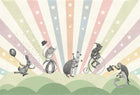 R18171 Circus Pastel Dreamland Mural by Rebel Walls