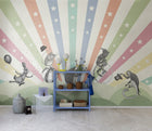 R18172 Circus Rainbow Dreamland Mural by Rebel Walls