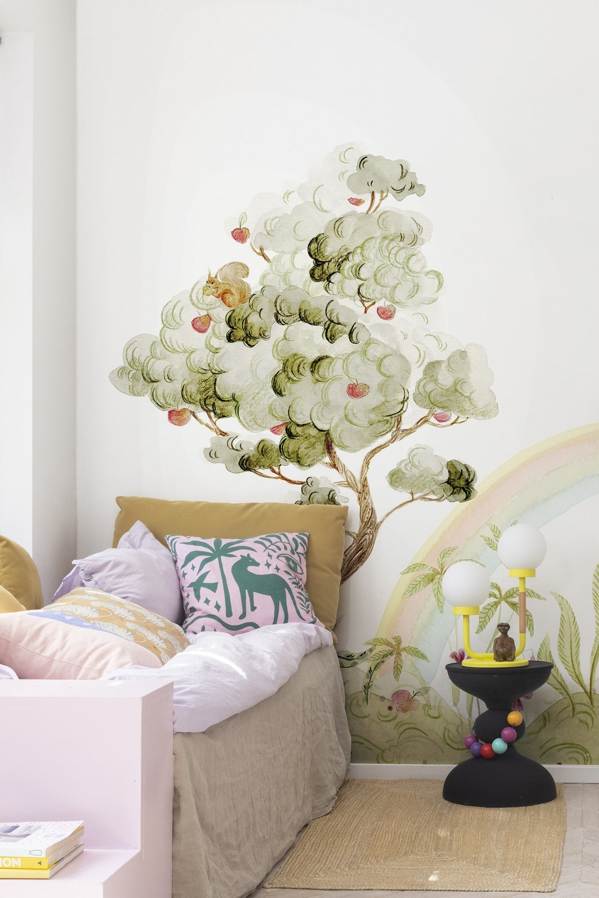 R18181 Unicorn Dream Rainbow Dreamland Mural by Rebel Walls