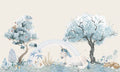Unicorn Dream Sky Wonder World Mural by Rebel Walls