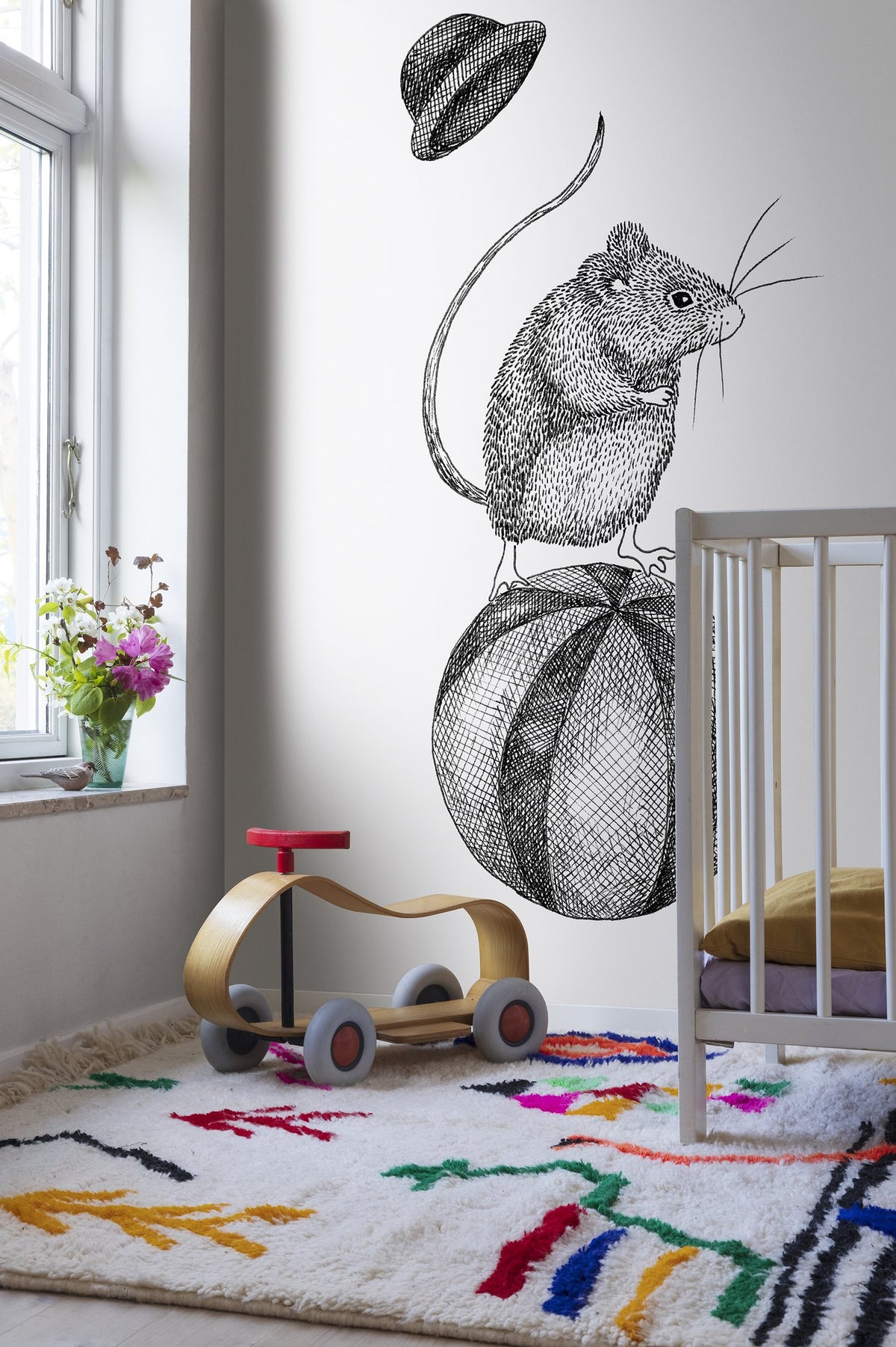 R18201 Circus Animal Maximus Dreamland Mural by Rebel Walls