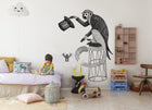 R18205 Circus Animal Mr Monkey Wonder World Mural by Rebel Walls