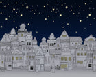 R18211 Star Town Night Wonder World Mural by Rebel Walls