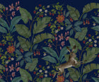 R18234 Strawberry Field Night Wonder World Mural by Rebel Walls