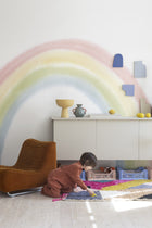 R18291 Rainbow Multi Dreamland Mural by Rebel Walls