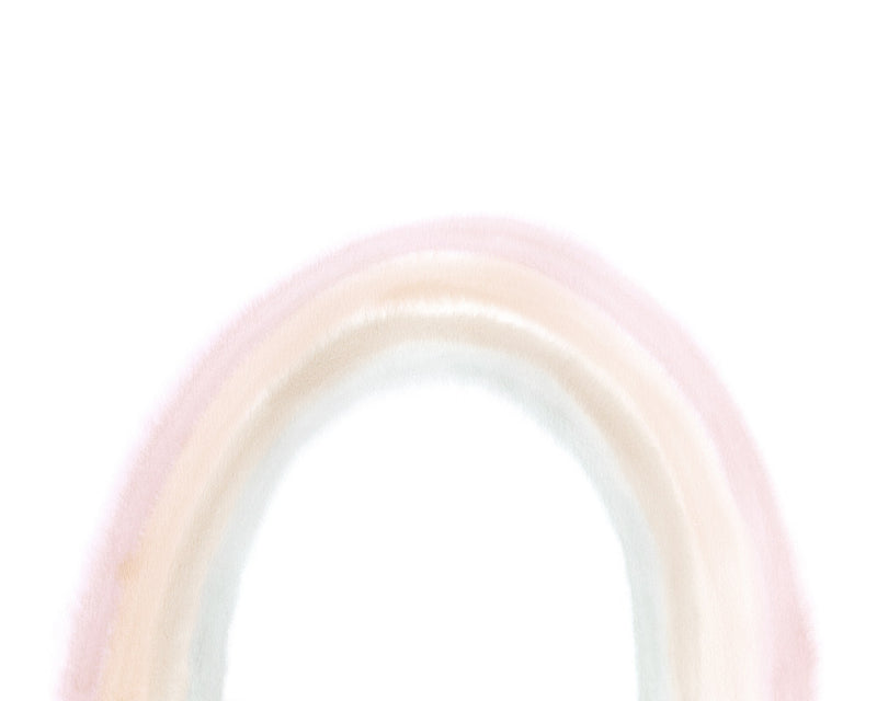 R18292 Rainbow Soft Dreamland Mural by Rebel Walls
