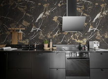 R18311 Marble Stone Brown Pops Mural by Rebel Walls