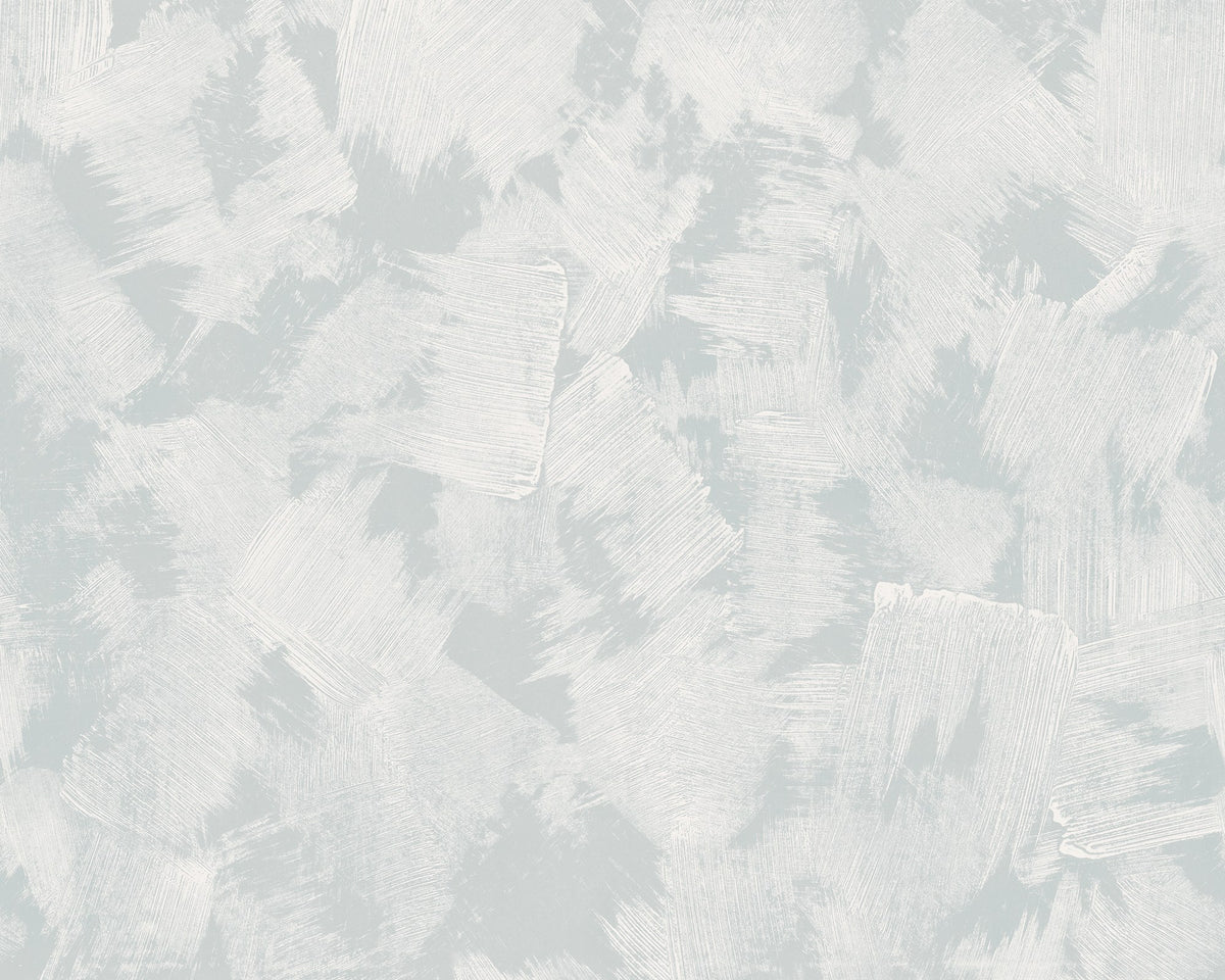R18322 Brush Light Blue Simplicity Mural by Rebel Walls