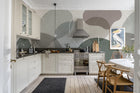 R18341 Floating Soft Simplicity Mural by Rebel Walls