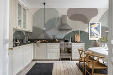R18341 Floating Soft Simplicity Mural by Rebel Walls