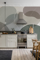 R18341 Floating Soft Simplicity Mural by Rebel Walls