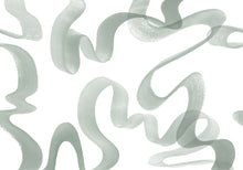R18351 Waves Green Simplicity Mural by Rebel Walls
