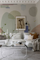 R18361 Geometry Pastel Simplicity Mural by Rebel Walls