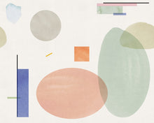 R18361 Geometry Pastel Simplicity Mural by Rebel Walls