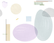 R18362 Geometry Lilac Simplicity Mural by Rebel Walls