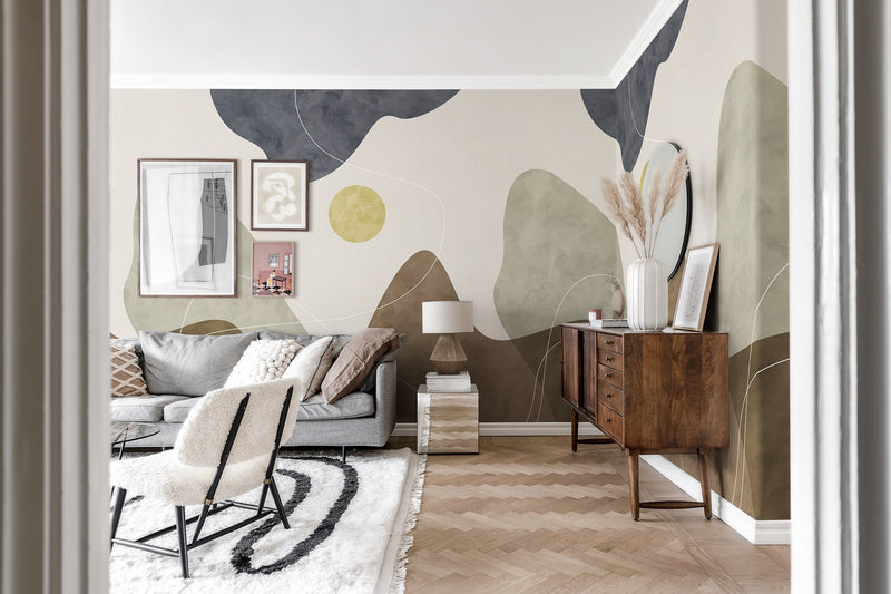 R18371 Terrain Earth Simplicity Mural by Rebel Walls