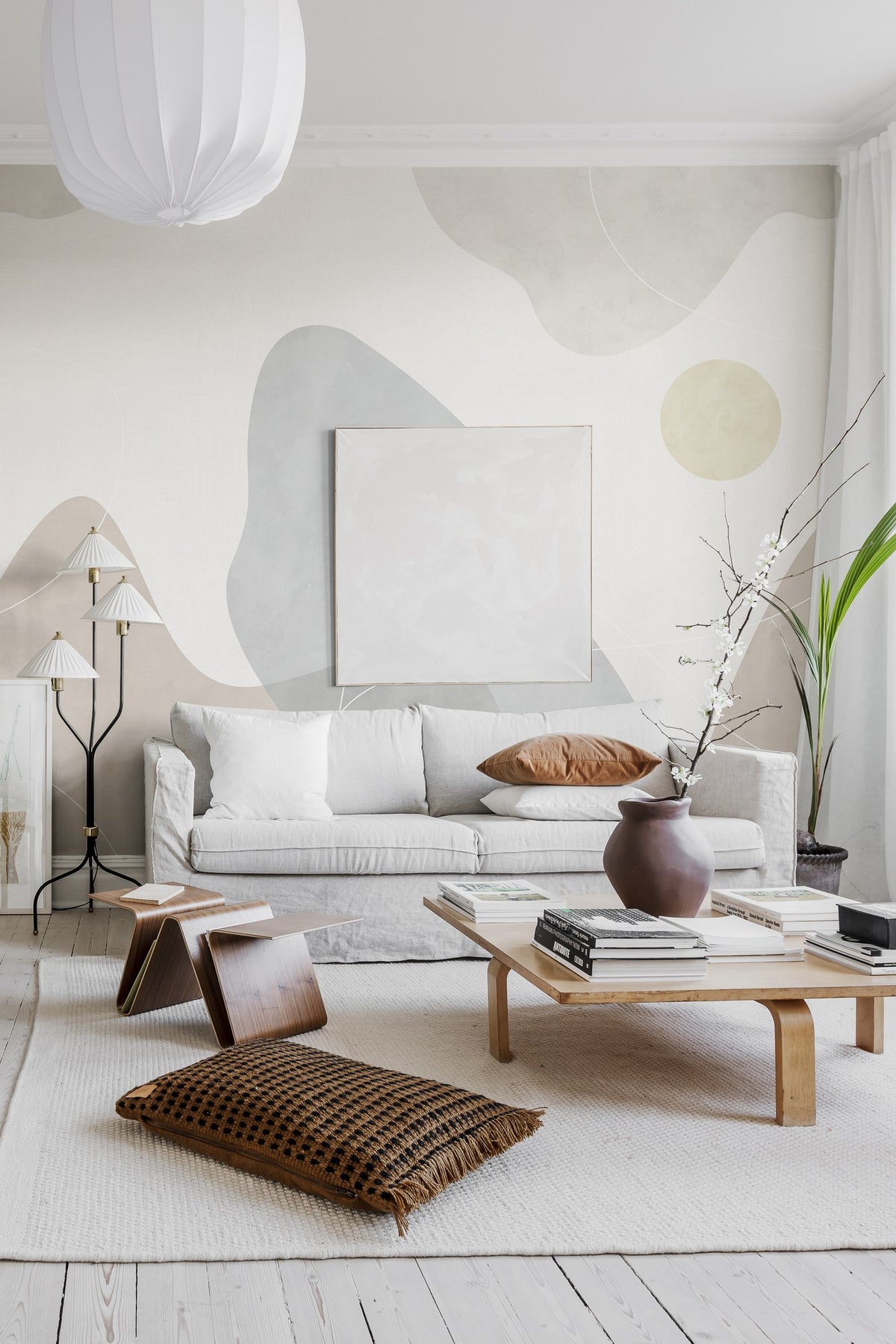 R18372 Terrain Pastel Simplicity Mural by Rebel Walls