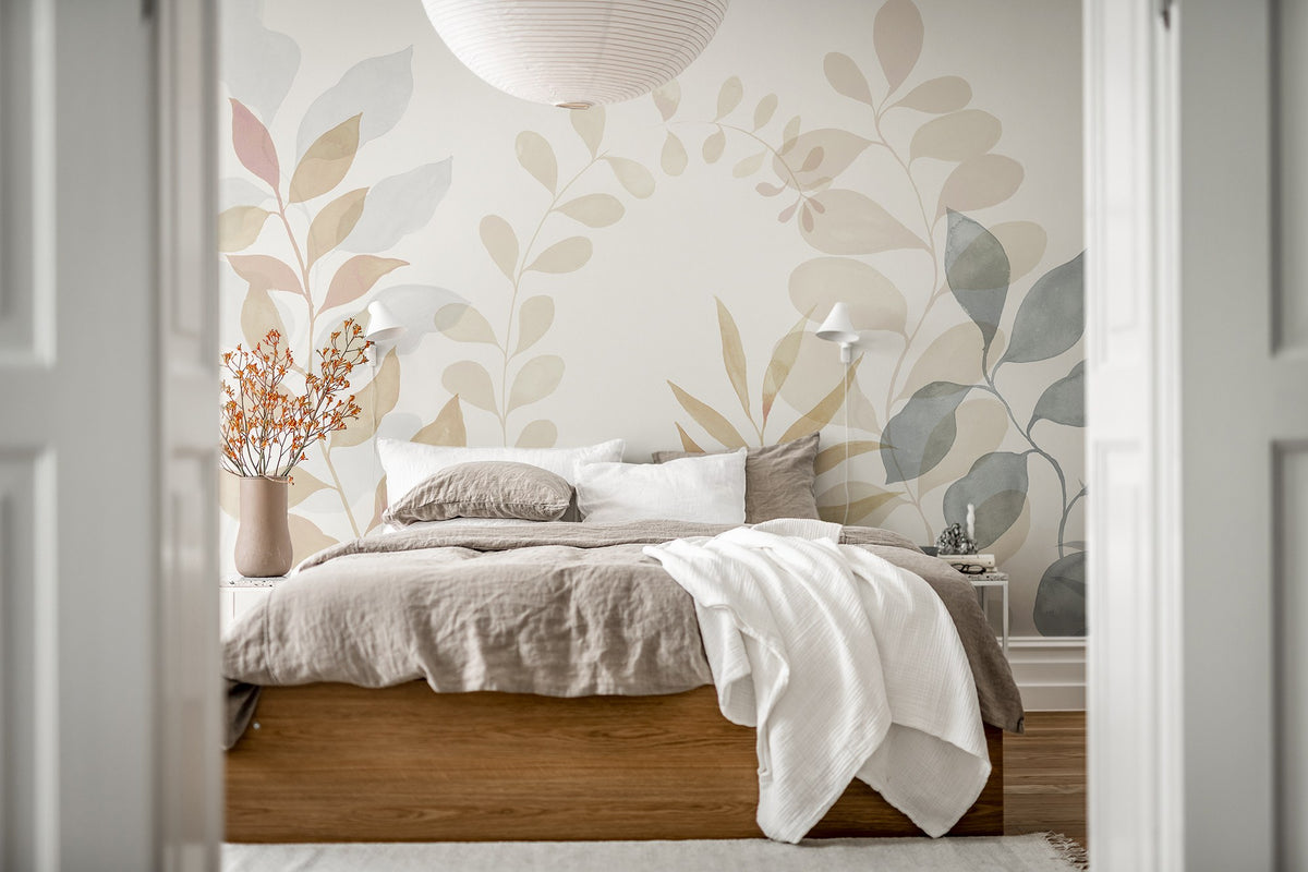 R18382 Grow Amber Simplicity Mural by Rebel Walls