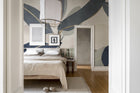 R18391 Ruby Blue Simplicity Mural by Rebel Walls