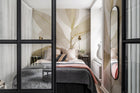 R18392 Ruby Amber Simplicity Mural by Rebel Walls