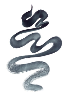 R18411 Stroke Ink Simplicity Mural by Rebel Walls