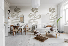 R18412 Stroke Sand Simplicity Mural by Rebel Walls