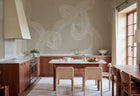 R18421 Stripes Sand Simplicity Mural by Rebel Walls