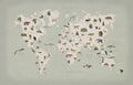 Animal World Mint Wonder World Mural by Rebel Walls