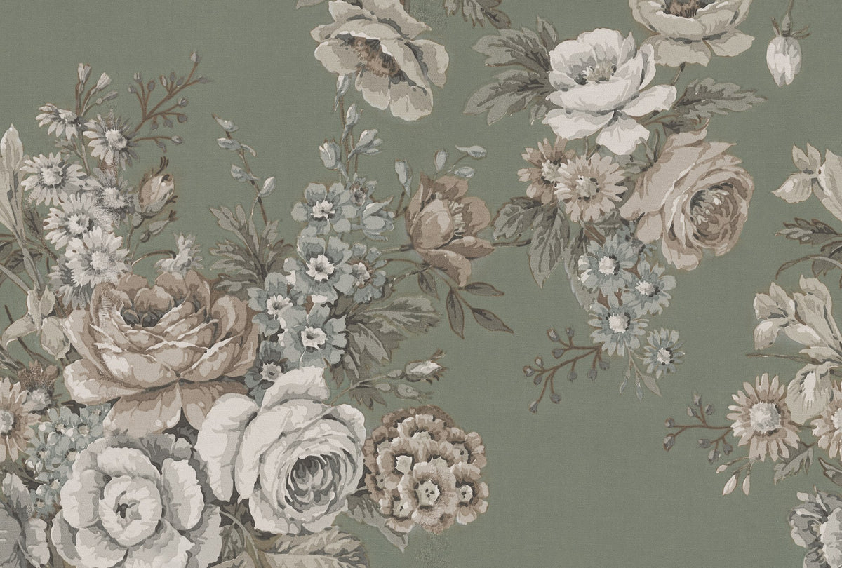 R18494 Efraim Soft Green Meet a Rebel Mural by Rebel Walls