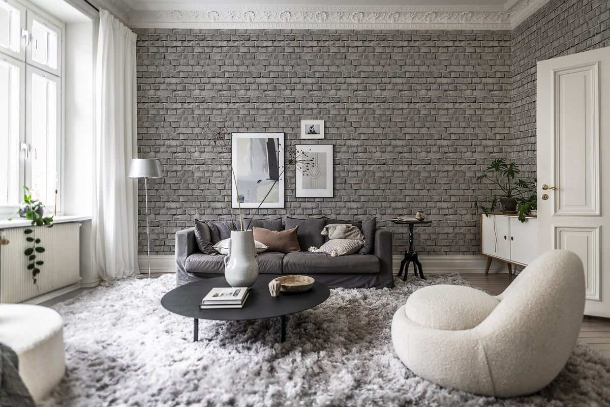 R18513 Bricks Stone Pops Wallpaper by Rebel Walls