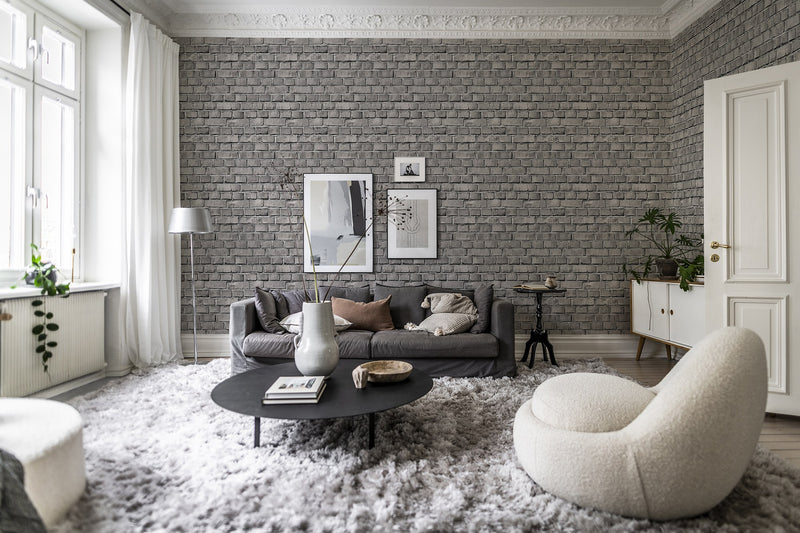 R18513 Bricks Stone Pops Wallpaper by Rebel Walls