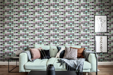 R18516 Casette Tape Purple Rain Pops Wallpaper by Rebel Walls
