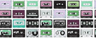 R18516 Casette Tape Purple Rain Pops Wallpaper by Rebel Walls